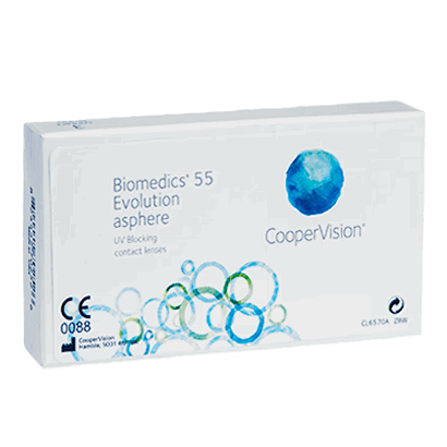 Biomedics 55 Evolution (3 Pack) - Buy affordable contact lenses online ...